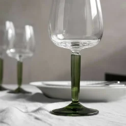 Hammershøi rødvinsglass Ø 9,5 cm 2 stk, klar