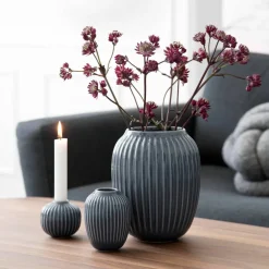 Hammershøi Vase 20 cm Indigo