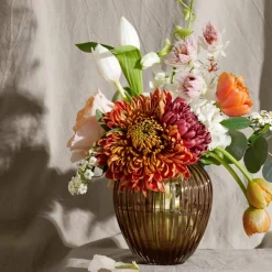 Hammershøi vase, 18.5 cm, valnøtt