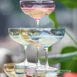 Happy cocktailglass 28 cl, rosa
