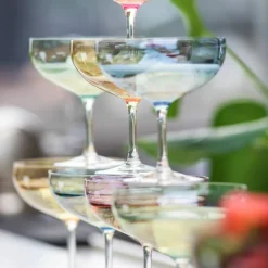Happy cocktailglass 28 cl, rosa