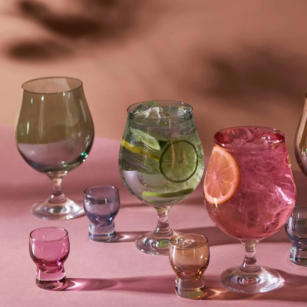 Happy shotglass 4 stk, miks