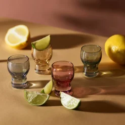 Happy shotglass 4 stk, miks
