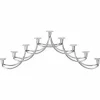 Harmony Menorah lysestake, 18K gull