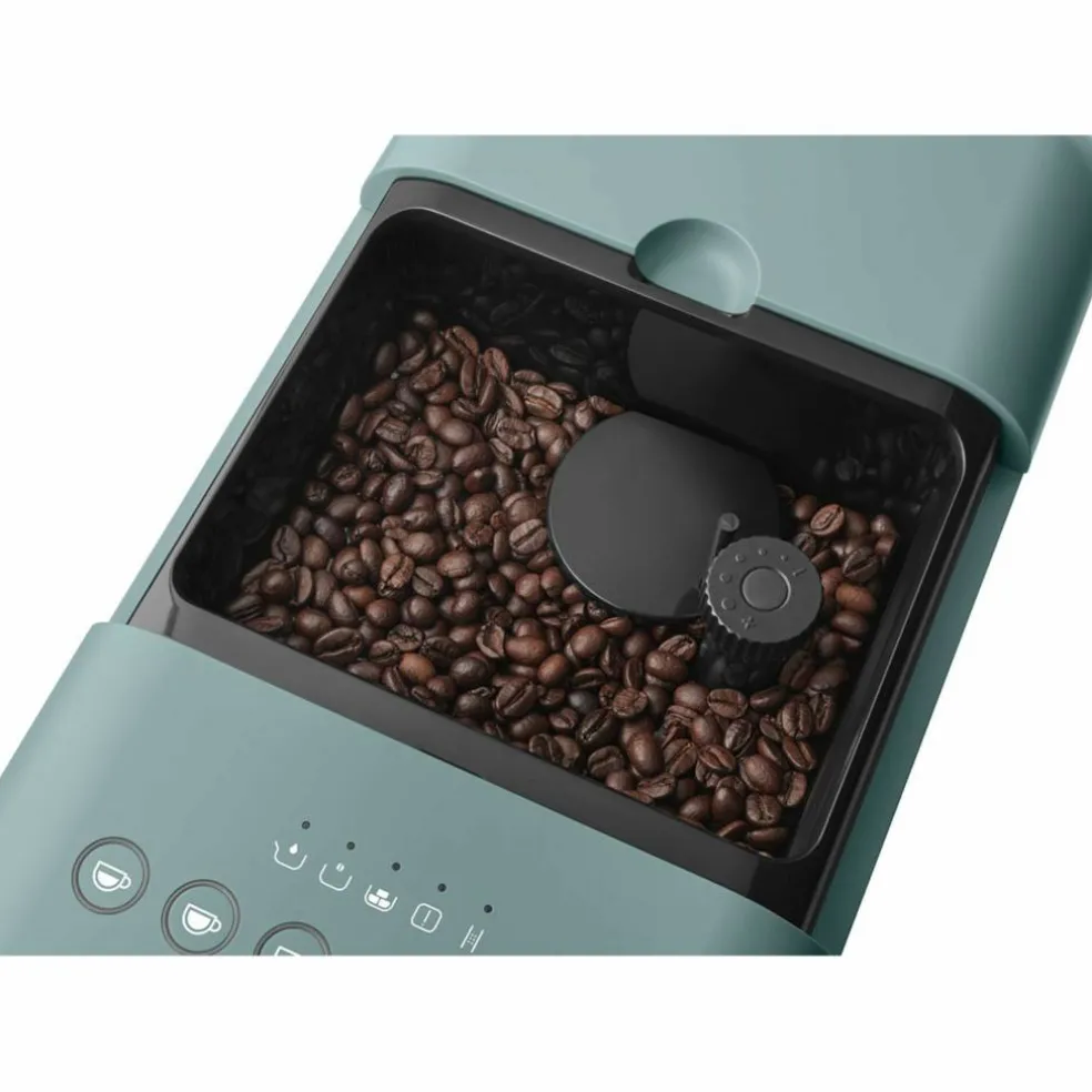 Helautomatisk espressomaskin, svart