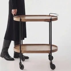 Hem trillebord 65 cm, eik
