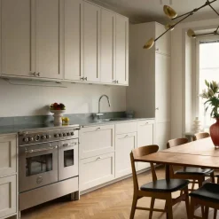HER95I2EXT2 Heritage induksjonskomfyr 90 cm med 5 soner og 2 ovner, rustfritt stål