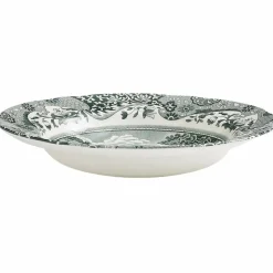Heritage Green Italian dyp tallerken 23 cm, grønn/hvit
