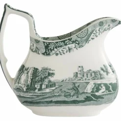 Heritage Green Italian melkekanne 22 cl, grønn/hvit