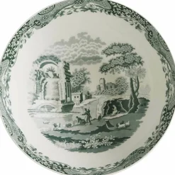 Heritage Green Italian serveringsskål 27,5 cm, grønn/hvit