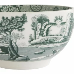 Heritage Green Italian skål 15 cm, grønn/hvit