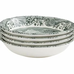 Heritage Green Italian skål 15 cm, grønn/hvit