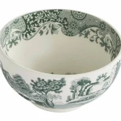 Heritage Green Italian skål 11 cm, grønn/hvit