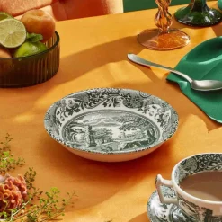 Heritage Green Italian skål 11 cm, grønn/hvit