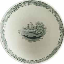 Heritage Green Italian skål 11 cm, grønn/hvit