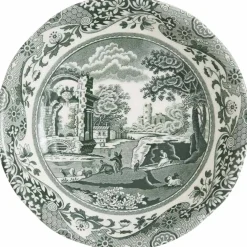 Heritage Green Italian skål 11 cm, grønn/hvit