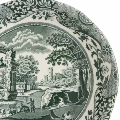 Heritage Green Italian skål 11 cm, grønn/hvit