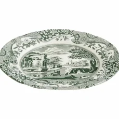 Heritage Green Italian tallerken 20 cm, grønn/hvit