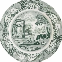 Heritage Green Italian tallerken 20 cm, grønn/hvit
