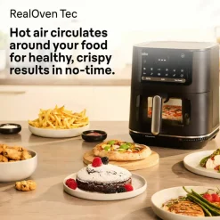 HF5075IBK airfryer 6 liter, svart