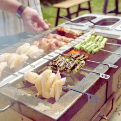 Hibachi grillspydsett til Long Grill
