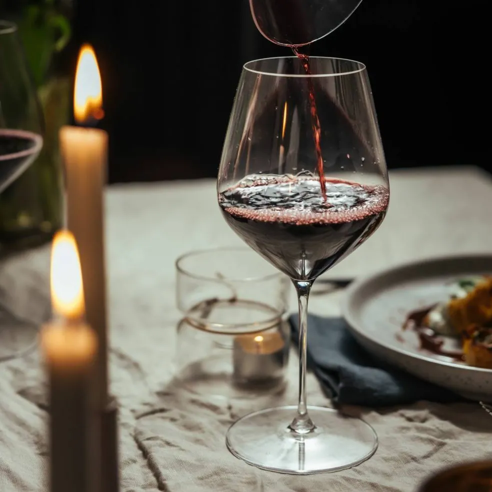 Hi-Lite Burgundy rødvinsglass 2-pakning