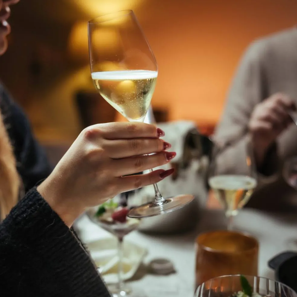 Hi-Lite champagneglass 2-pakning