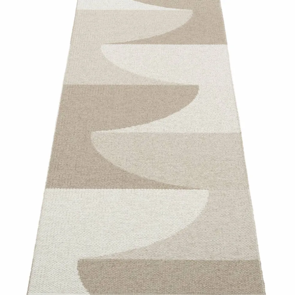 Hill teppe 70 × 180 cm, army/mint/grey