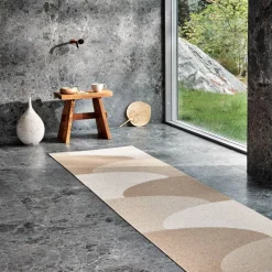 Hill teppe 70 × 270 cm, ochre/yellow/cream