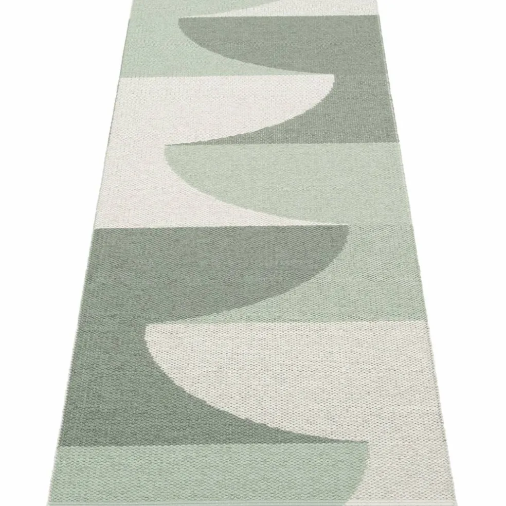 Hill teppe 70 × 180 cm, ochre/yellow/cream