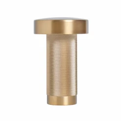 Holster bærbar bordlampe 16 cm, messing