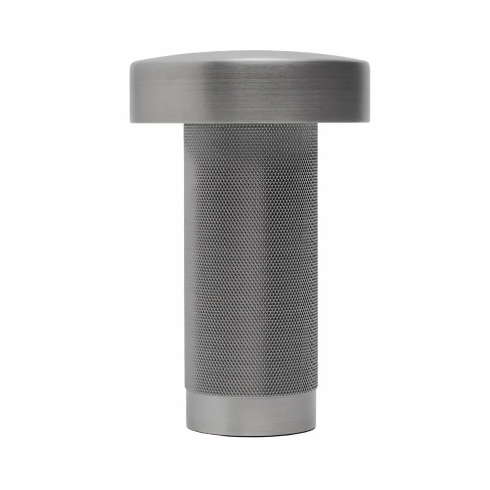 Holster bærbar bordlampe 16 cm, nikkel