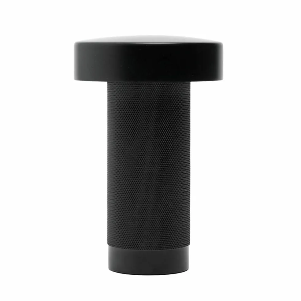 Holster bærbar bordlampe 16 cm, nikkel