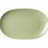 24h oval tallerken 18 × 28 cm, salvie