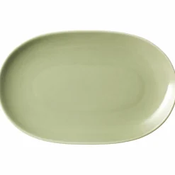24h oval tallerken 18 × 28 cm, salvie