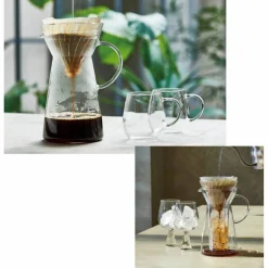 Ice Coffee Maker glass handle