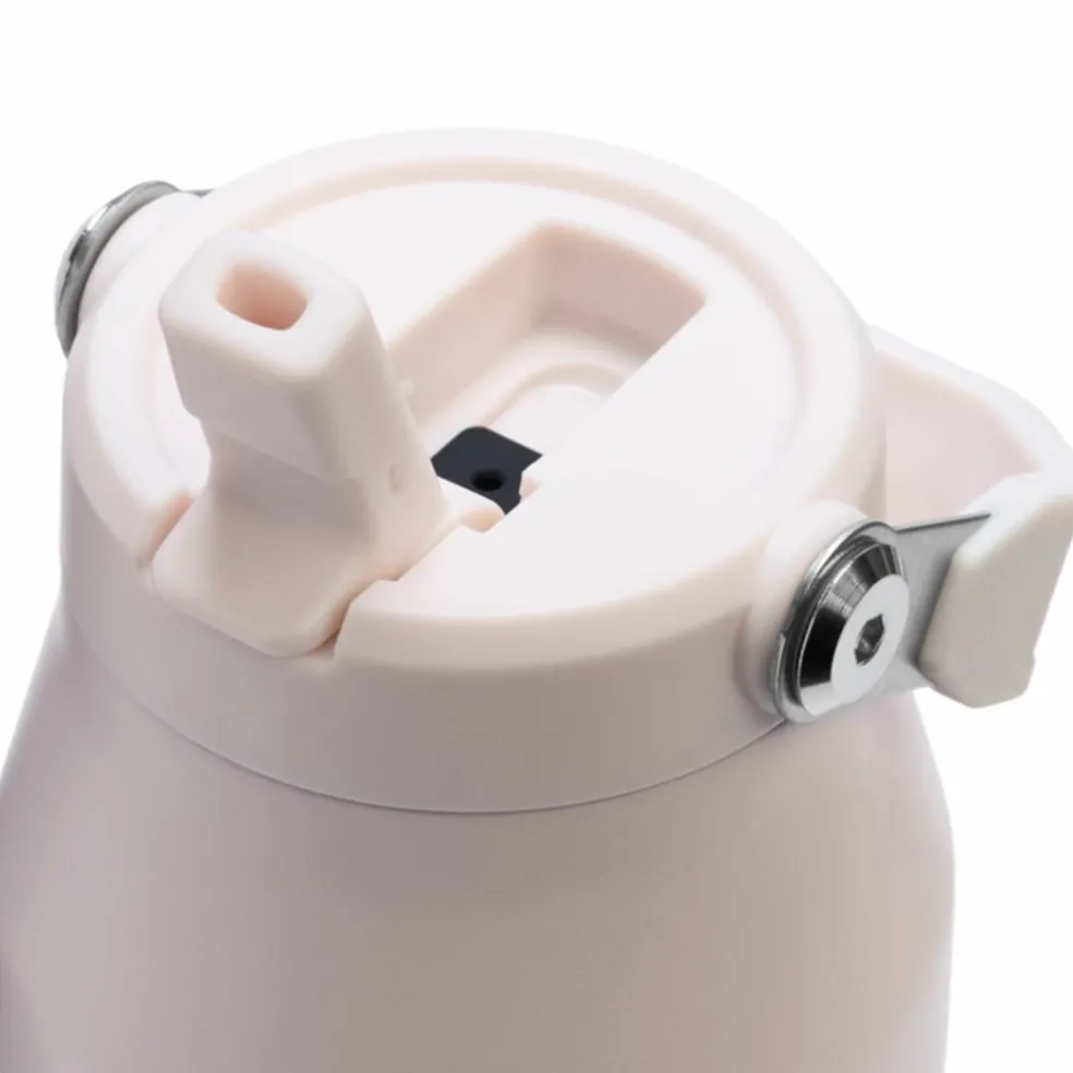 IceFlow Flip Straw flaske 1,06 liter, chalk