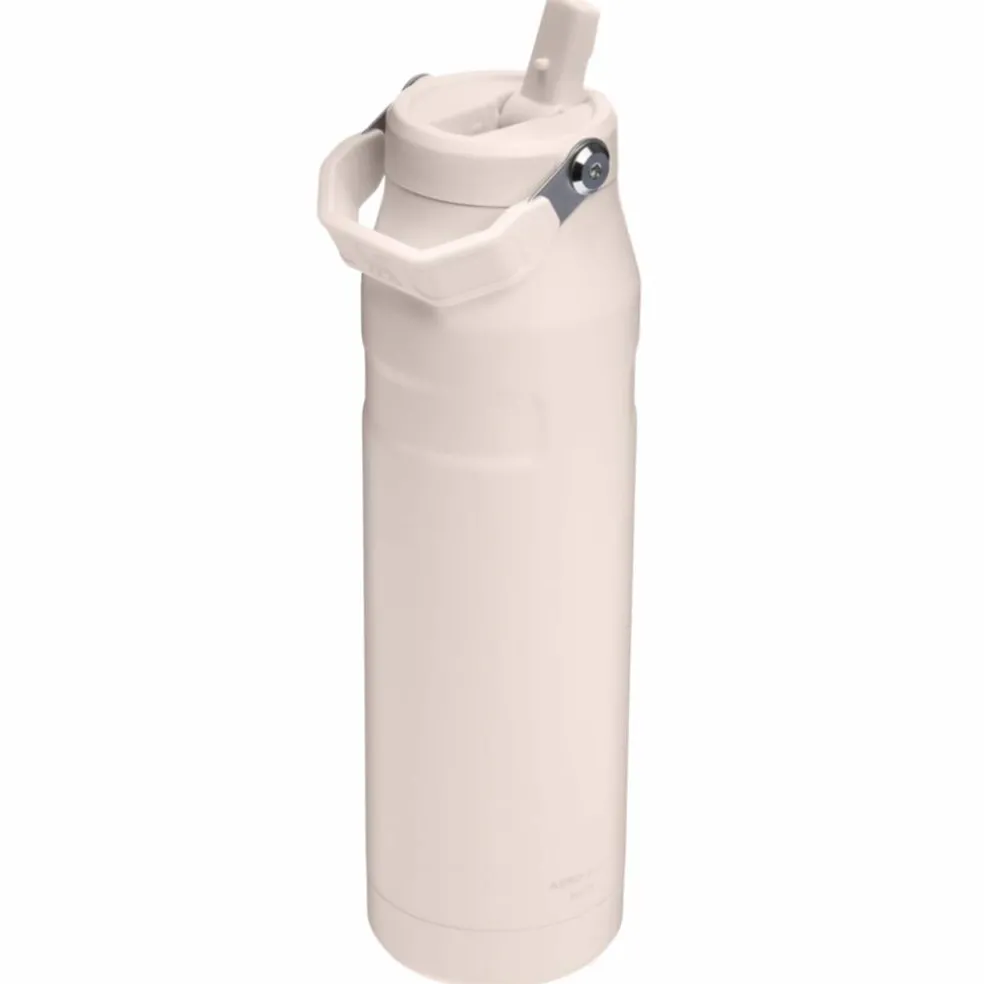 IceFlow Flip Straw flaske 1,06 liter, chalk