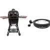 Icon kamadogrill large med rotisseri- og pizzapakke, svart