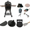 Icon kamadogrill large med smashpakke, svart