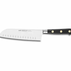 Ideal Santokukniv olivenslipt 18 cm Svart