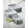 Ildfast fat firkant 30x24 cm. Legio