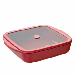 Ildfast form kvadrat 1,6 liter, cherrywood