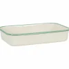 Ildfast form 30x20 cm. Kremfarget