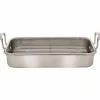 Impact Induction Langpanne med Rist 43 x 28 cm