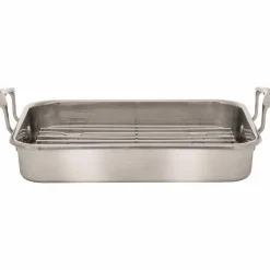Impact Induction Langpanne med Rist 43 x 28 cm