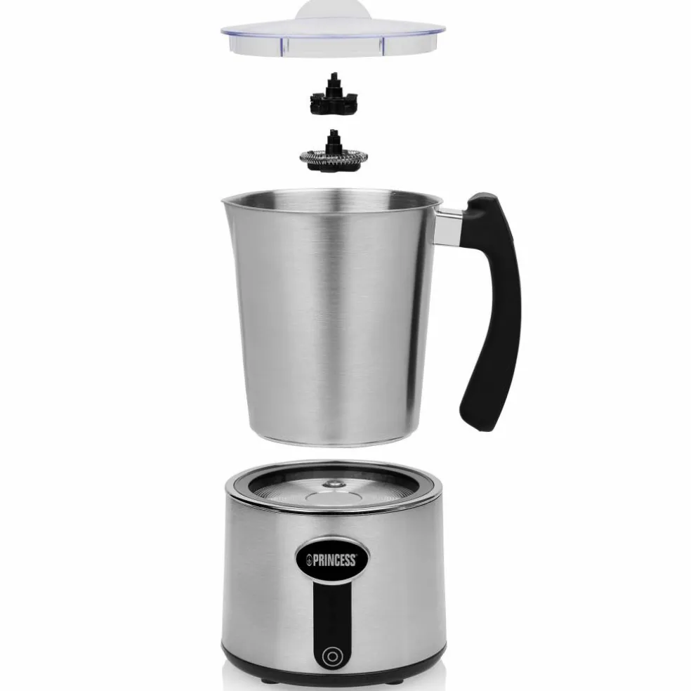 Induction melkeskummer 650 watt, sølv