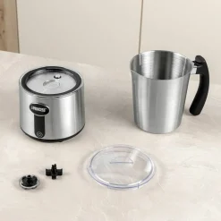 Induction melkeskummer 650 watt, sølv