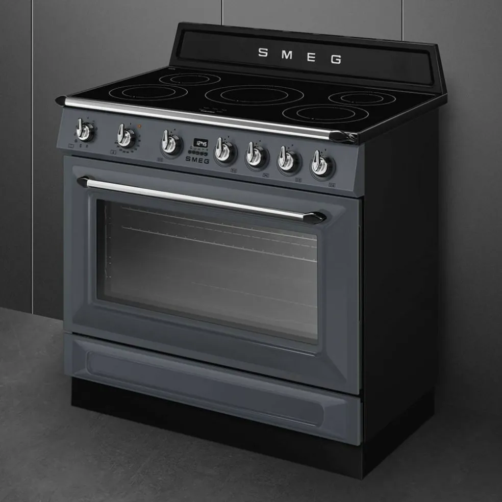 Induksjonskomfyr Victoria TR90IMBL 90 cm, svart