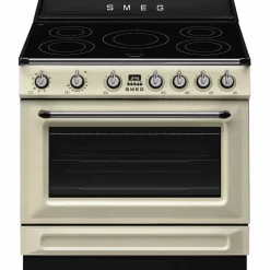 Induksjonskomfyr Victoria TR90IMP 90 cm, creme